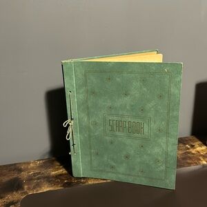 Vintage Green Scrapbook